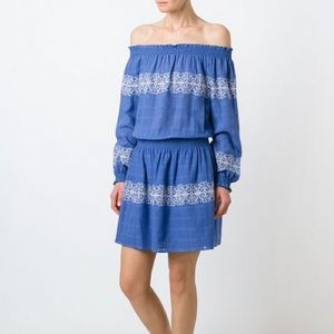 Tory Burch off the shoulder dress
